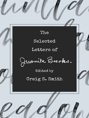 cover image of The Selected Letters of Juanita Brooks